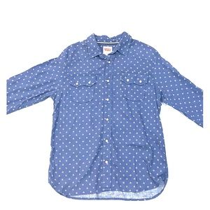 MENS LEVI’S LONG SLEEVE BUTTON DOWN